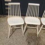 Set of 4 scandinavian style chairs