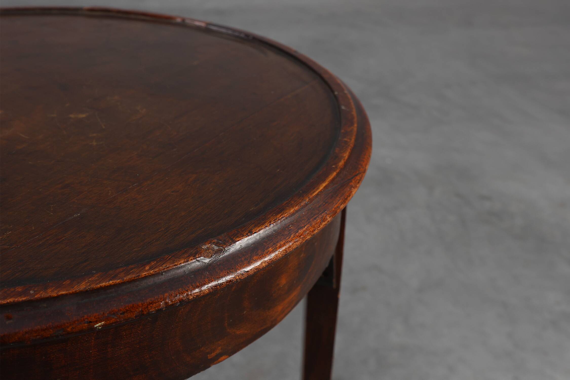 19th Century Rustic Round Side Table, France