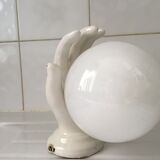 Wall lamp hand lamp ceramic vintage 70s