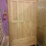 Art Deco cabinet in oak and veneer