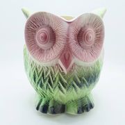 Grand pichet hibou en barbotine