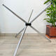 Round tripod table in smoked glass Roche Bobois 70