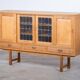 Brutalist Oak Sideboard attributed to Henning Kjærnulf, Denmark, 1960s