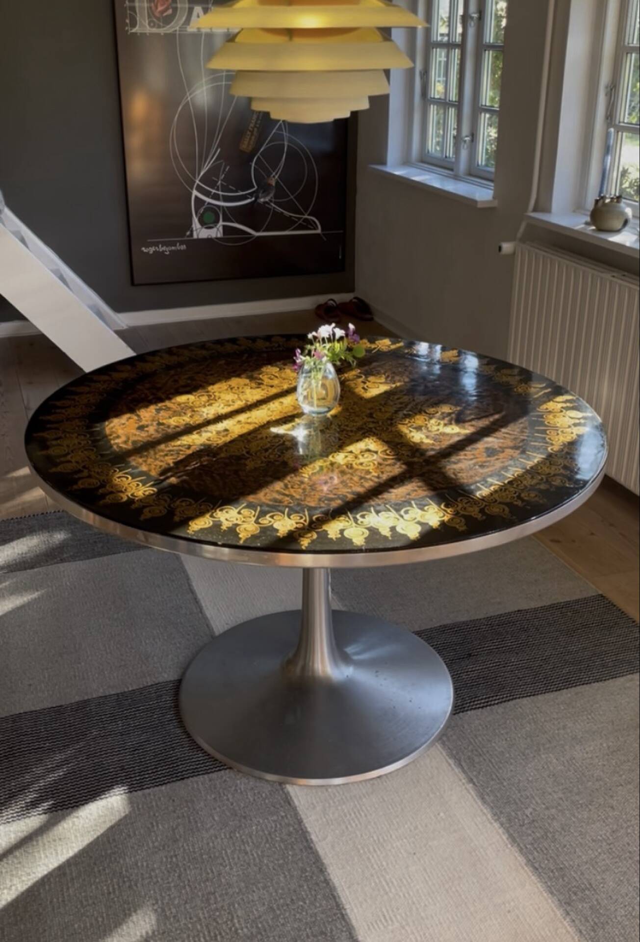 Tulip dining table by Susanne Fjeldsøe & Poul Cadovius/CADO