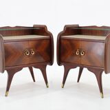 1950s Pair of Bedside Tables, Italy