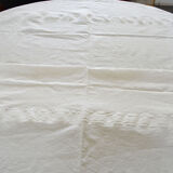 Nappe ancienne lin