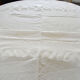 Old linen tablecloth