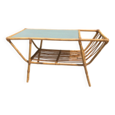 Rattan coffee table