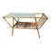 Rattan coffee table
