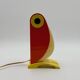 Playful 1970s Italian Toucan Light in Red and Yellow by Enea Ferrari