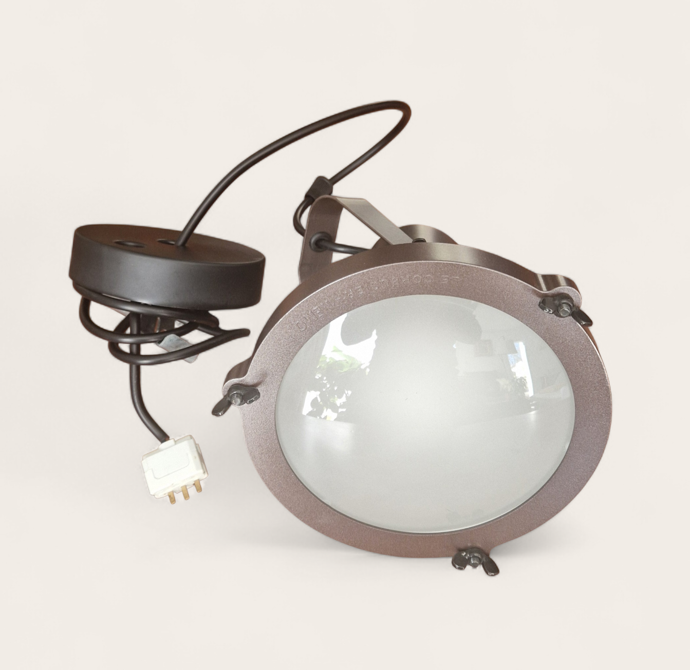 Lampe suspension Design Le Corbusier 1954 - Éditeur Nemo Cassina