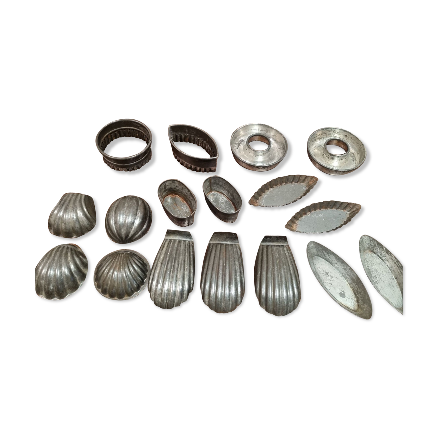 Old cake moulds pastry