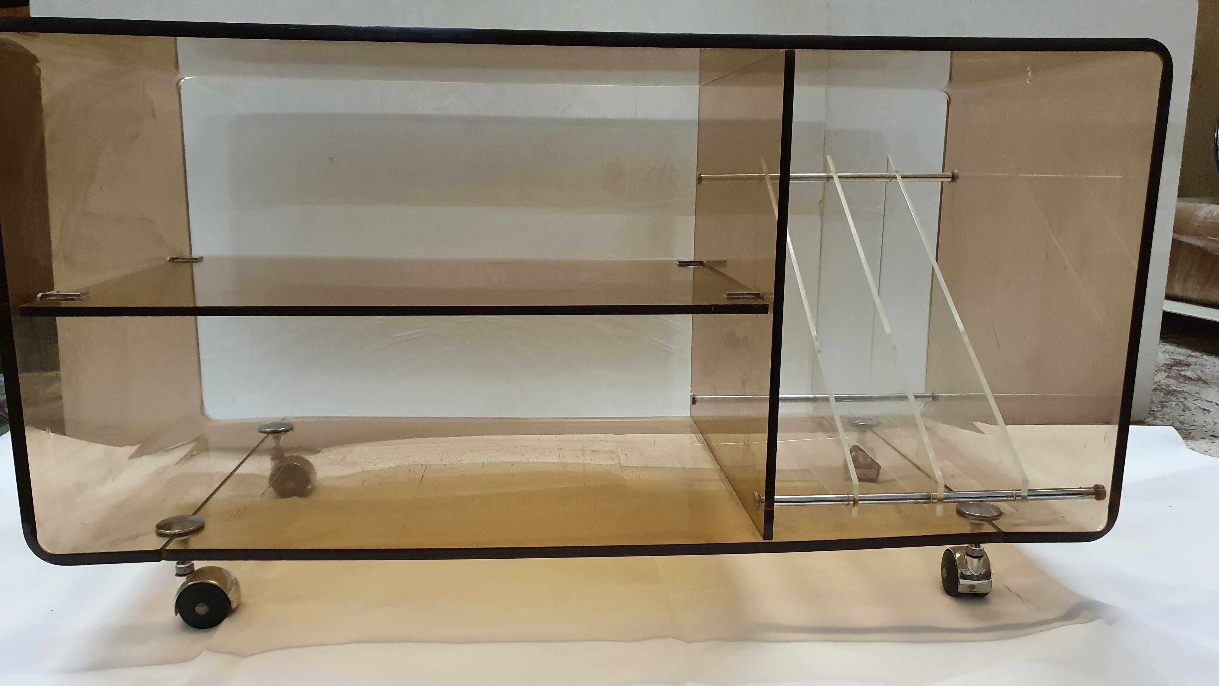 Hifi furniture by Michel Dumas 70s