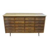 Craft cabinet with drawers