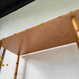 Large rattan shelf 1960