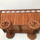 Wooden castor bed from the 40s and 50s