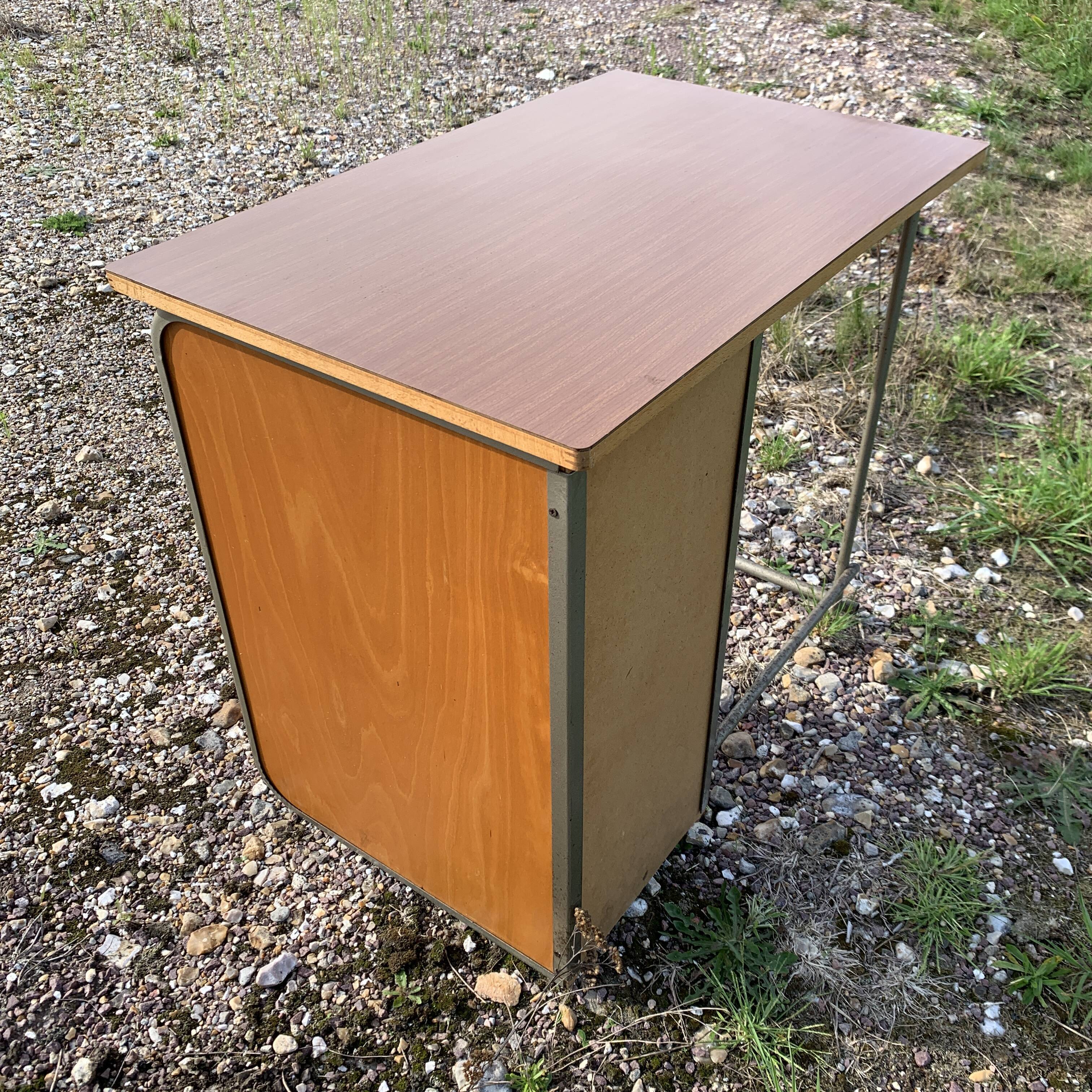 Child desk with drawer box 1950