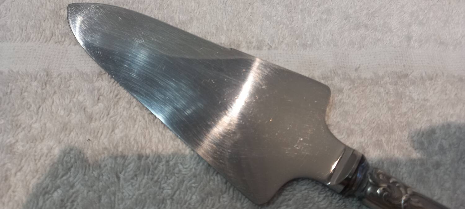 Ercuis LXV 29 25.7cm silver-plated metal cutting pie server