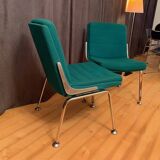 A pair of Drabert chairs, Germany, 1970s