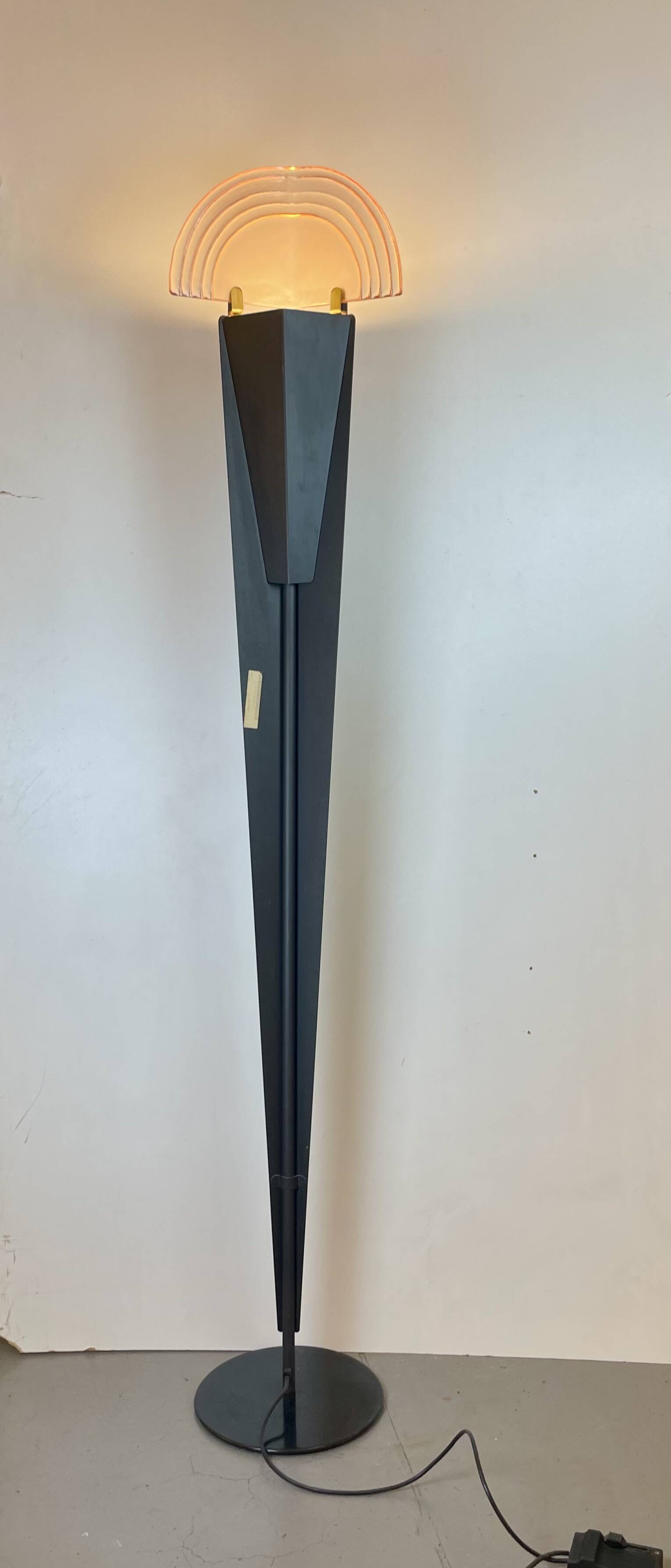 Post-Modern Floor Lamp, Murano, Italy, 1980s