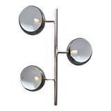 Vintage design floor lamp Eye Ball chrome tulip base - 3 adjustable globes