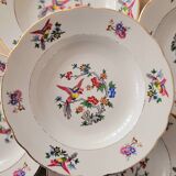assiettes creuses Lunéville Badonviller