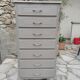Louis XV Commode/Chest of Drawers with 7 drawers