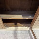 Solid oak TV cabinet