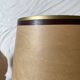 Lampe pied en bois tourné