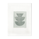 Painting on paper, Dated and signed abstract illustration
