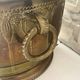 Ice Bucket, French Brass & Copper Champagne Vasque