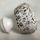 White and brown ceramic vase steuler Germany