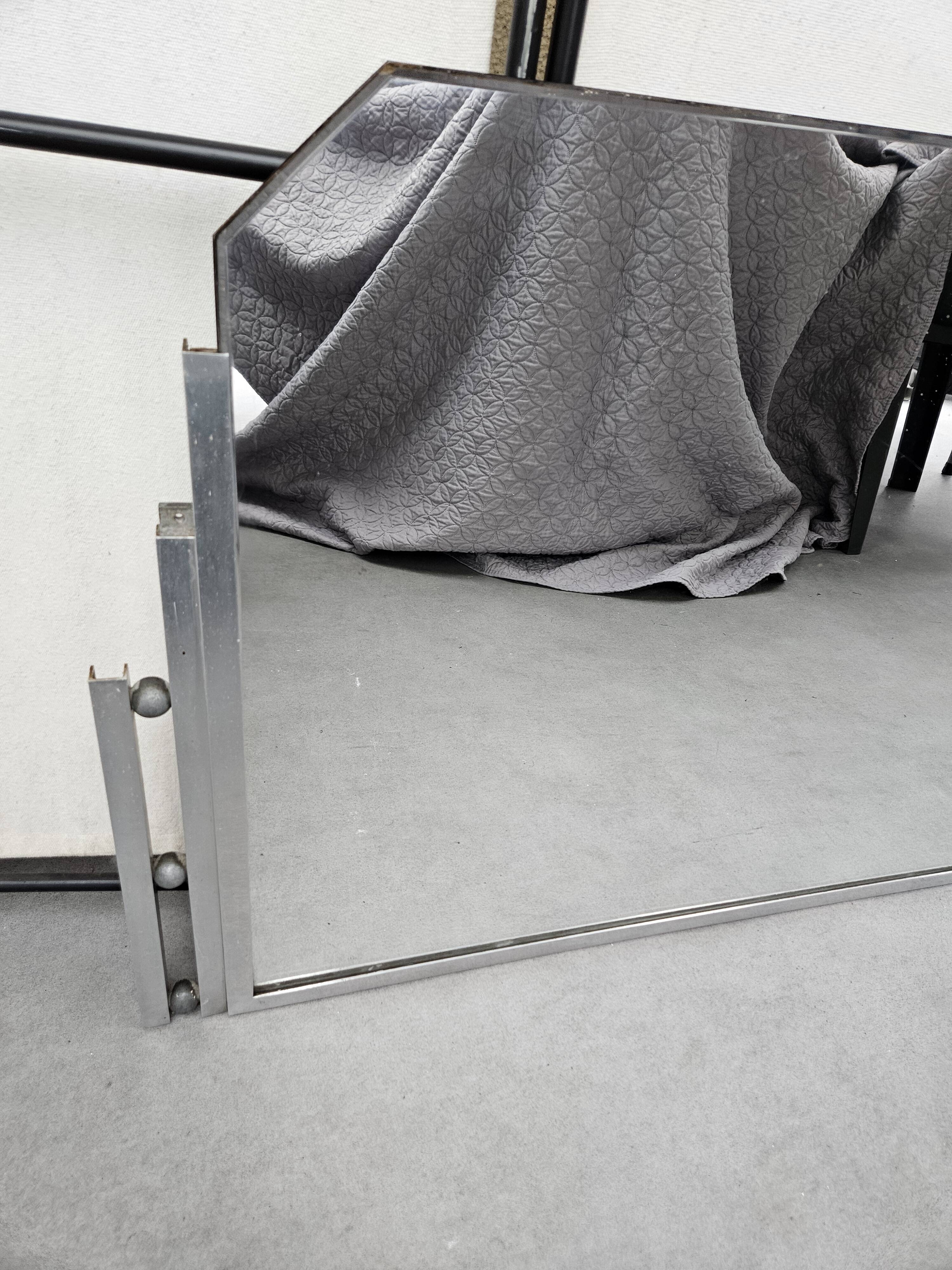 Beveled Art Deco mirror