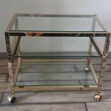 Service in metal and glass