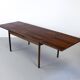 Table à manger extensible en palissandre danois du milieu du siècle
