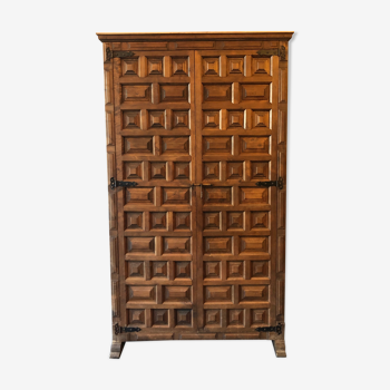 Ancient walnut cabinet