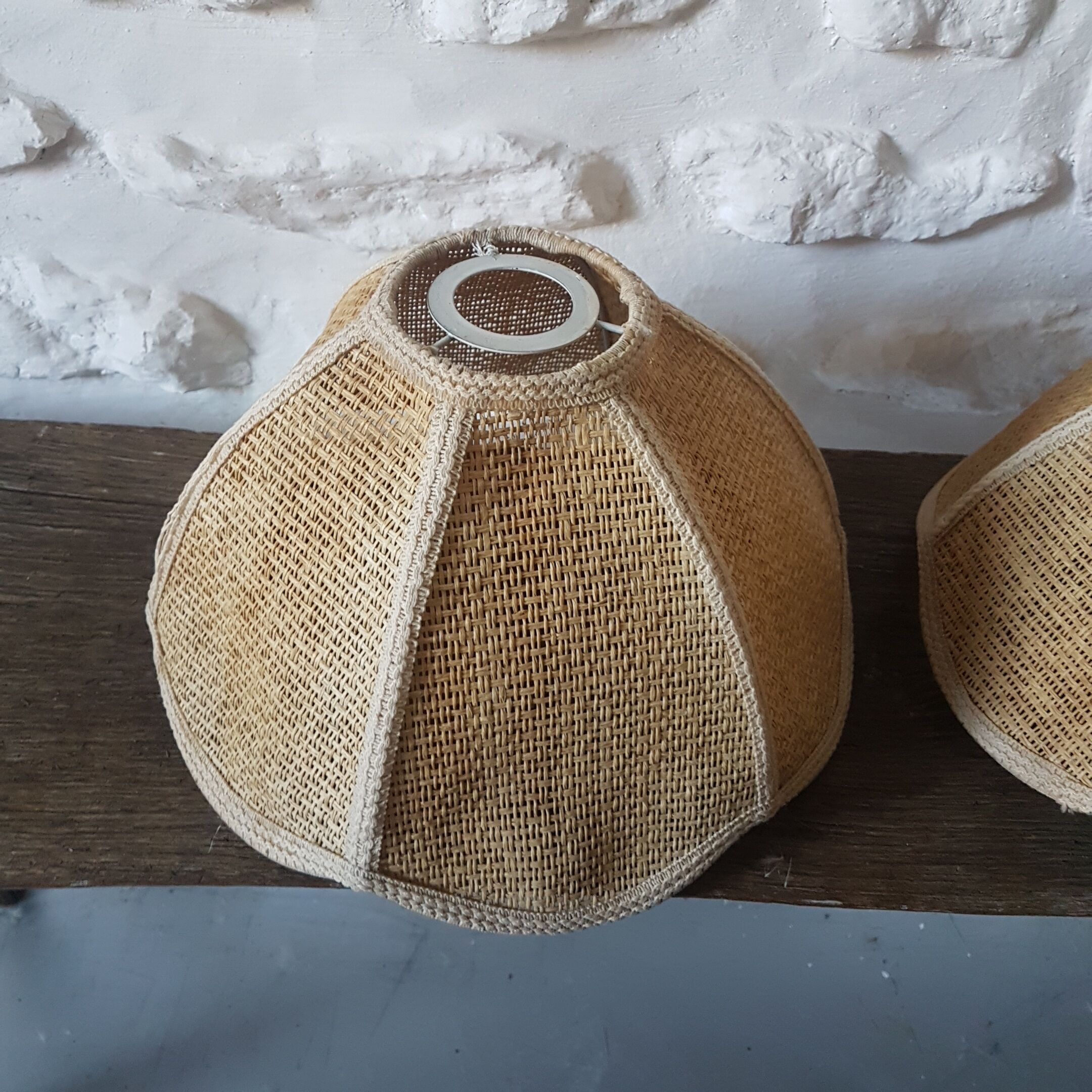 Aerial vintage lampshade