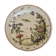Large antique plate in Gien earthenware with Cornucopia pattern Ø 28 cm