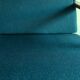 Danish teak lounge chair with blue-green cushions, 1960s