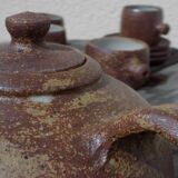 13 piece stoneware coffee/tea set