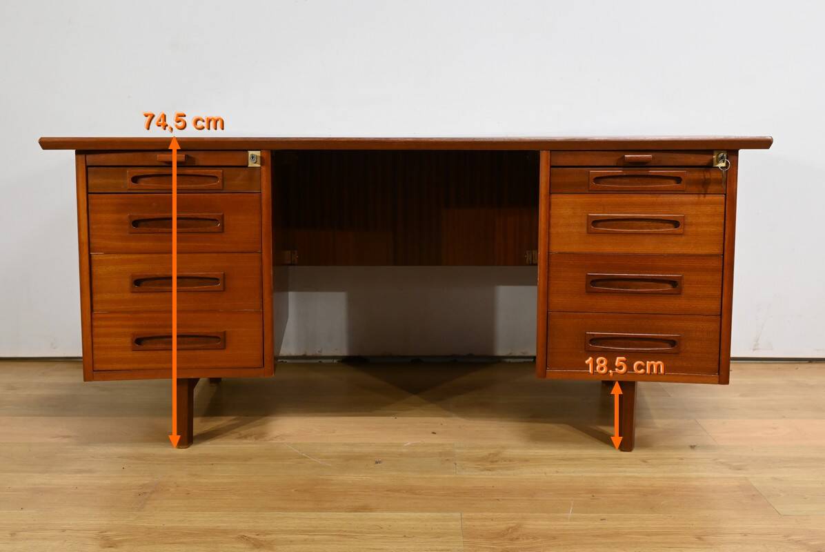 Bureau de Direction ORDO en Acajou – 1960