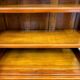 Classic English Bookcase with Glass Doors