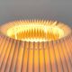 Danish royal table lamp from the mid-century by Kai Lange for Fog & Morup and Royal Copenhagen, 1960s.