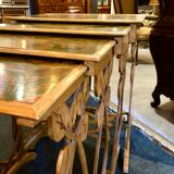 Nesting tables. Art Nouveau, late nineteenth / early twentieth century