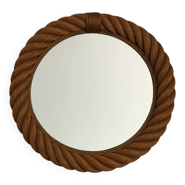 Miroir vintage corde france années 1970 — Beyit