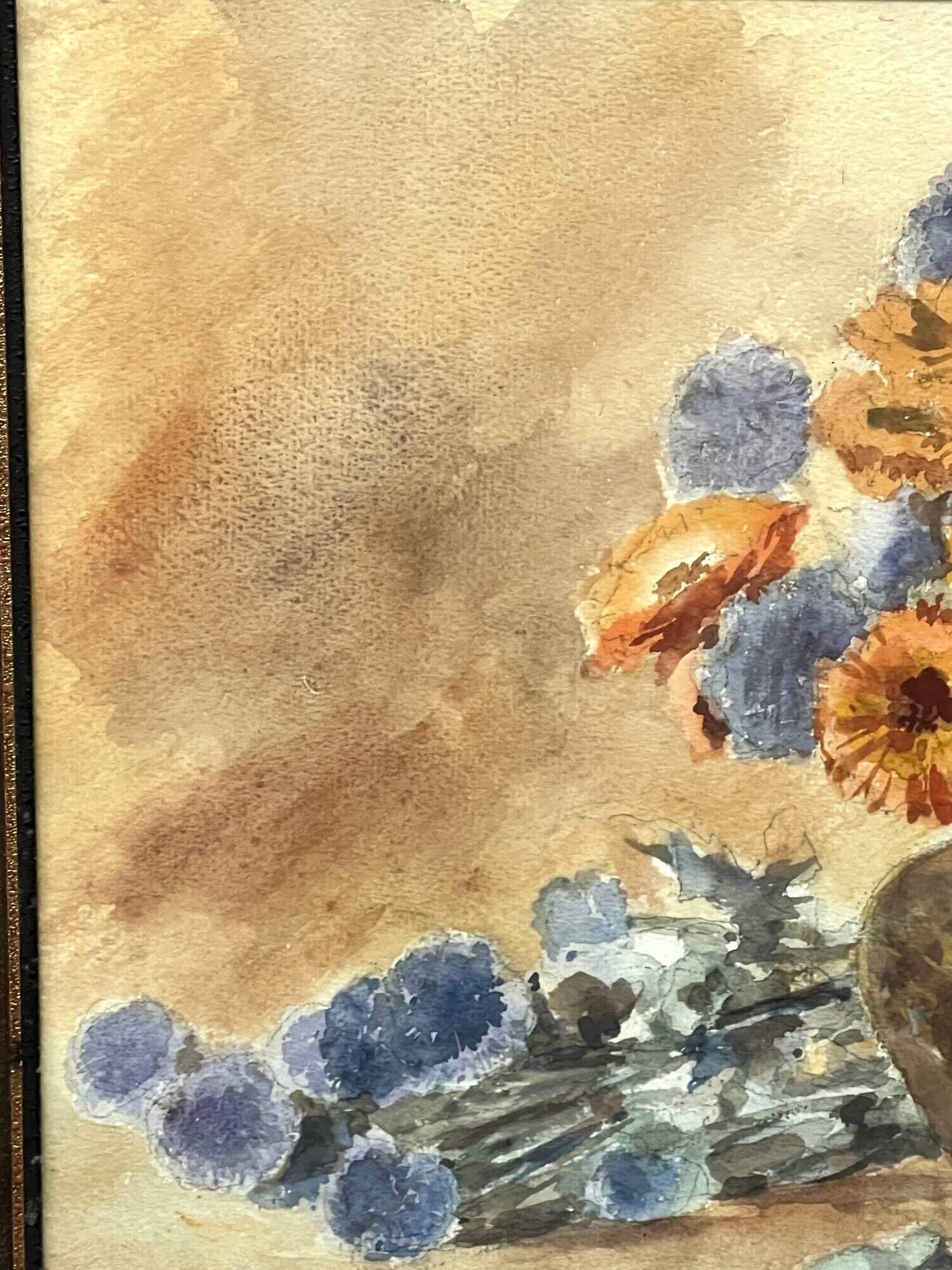 Léonie mottard van marcke (liège 1862-1936). still life with flowers.