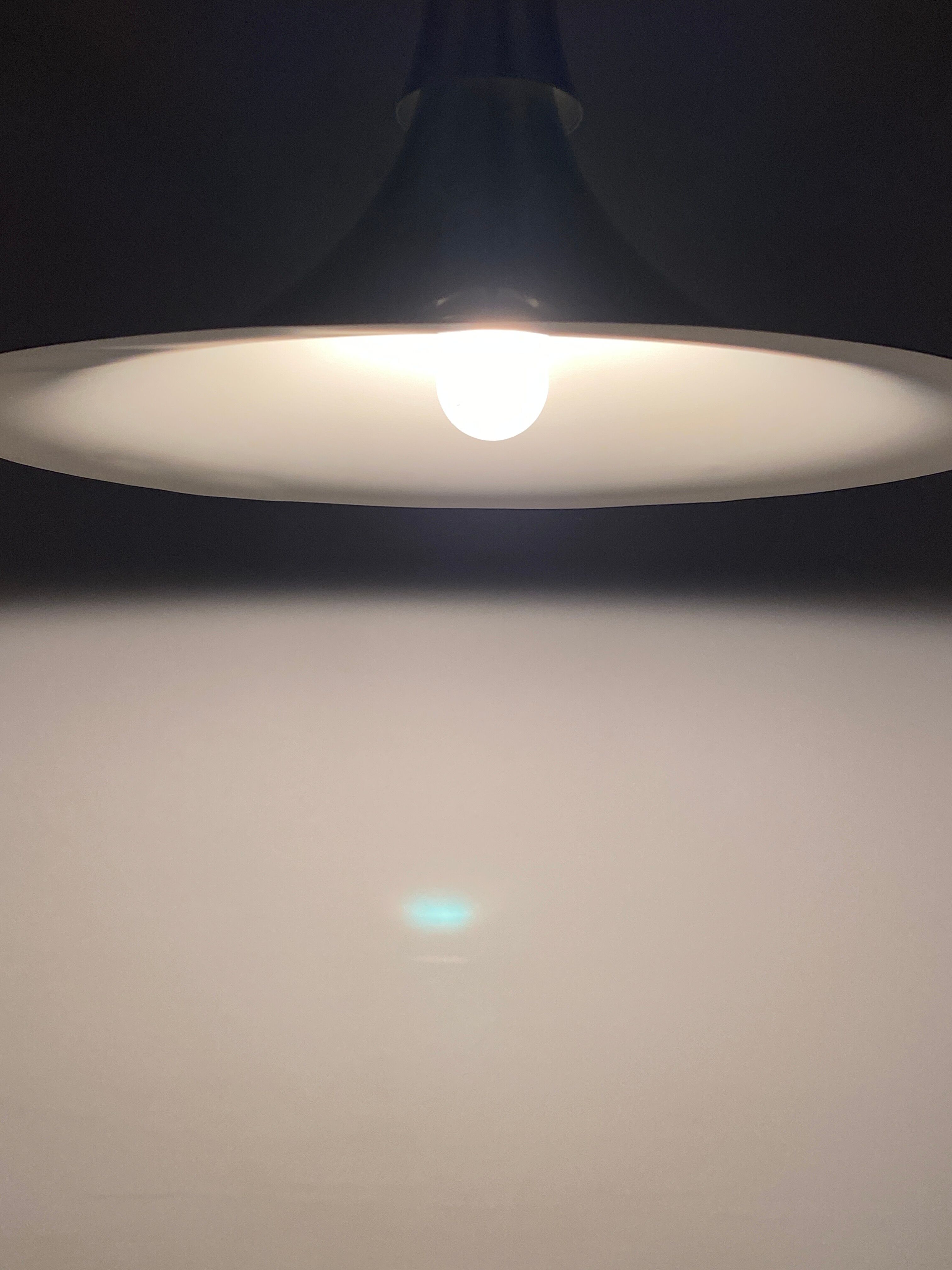 Trumpet shaped Pendant Lamp by Bent Nordsted for Lyskaer Belysning