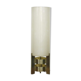 Lampe de table en plexi et métal