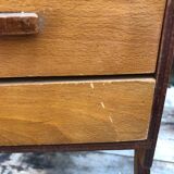 Travailleuse boîte à couture années 50