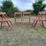 Vintage folding chairs